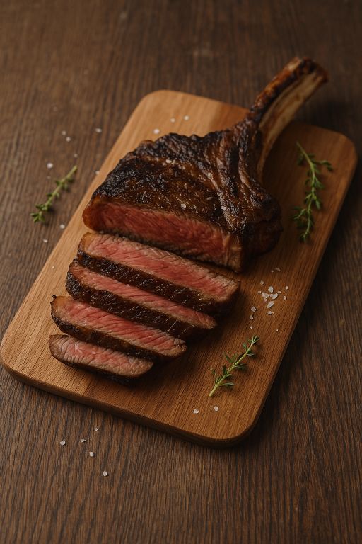 Côte de Boeuf grillée à la fleur de sel