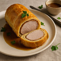 Filet mignon de porc en croûte