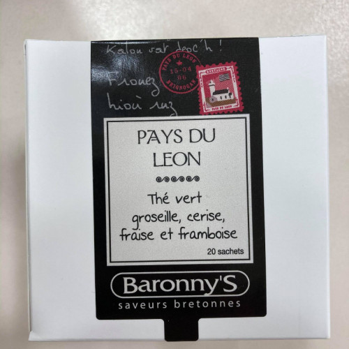 Thé vert Baronny's : Pays du Léon