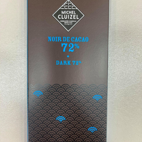 Tablette chocolat noir 72% Michel Cluizel