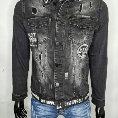 Veste jeans elasthanne