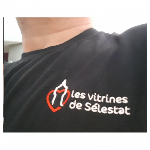 Tee-shirt noir "fruit of the loom" XXL