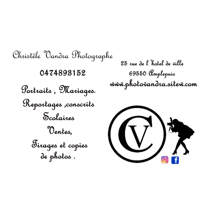 Logo Christèle VANDRA Photographe